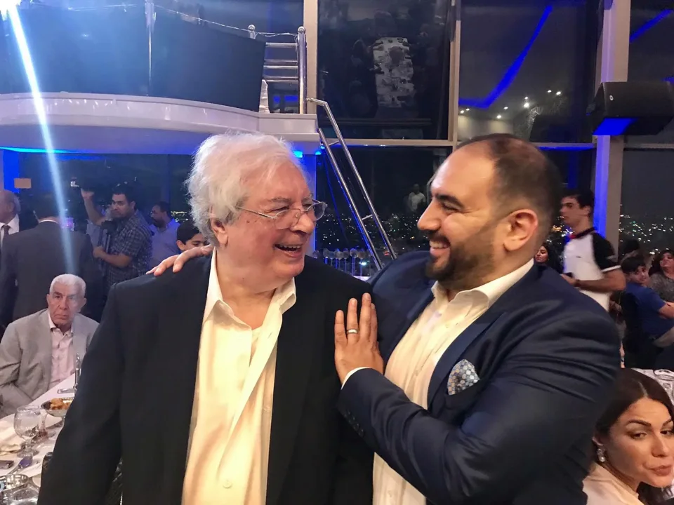 مع المخرج فيصل الياسري